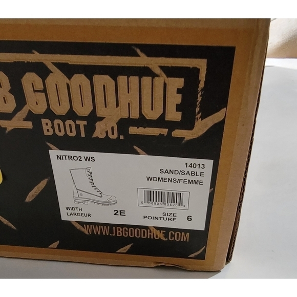 NWT Women's JB Goodhue Work boots - Picture 2 of 2